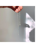 Delicate Silver Chain 7"