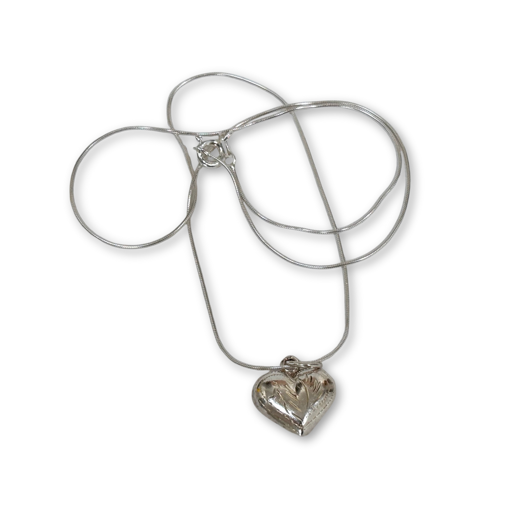 Sweet Sterling Silver Heart Locket